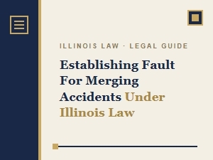 Illinois Law on Fault in Merging Accidents